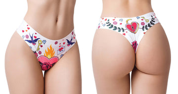 meméme Love Old School Tanga / Thong |€16.95| Happy End Store